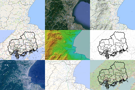 地理院地図(淡色地図)